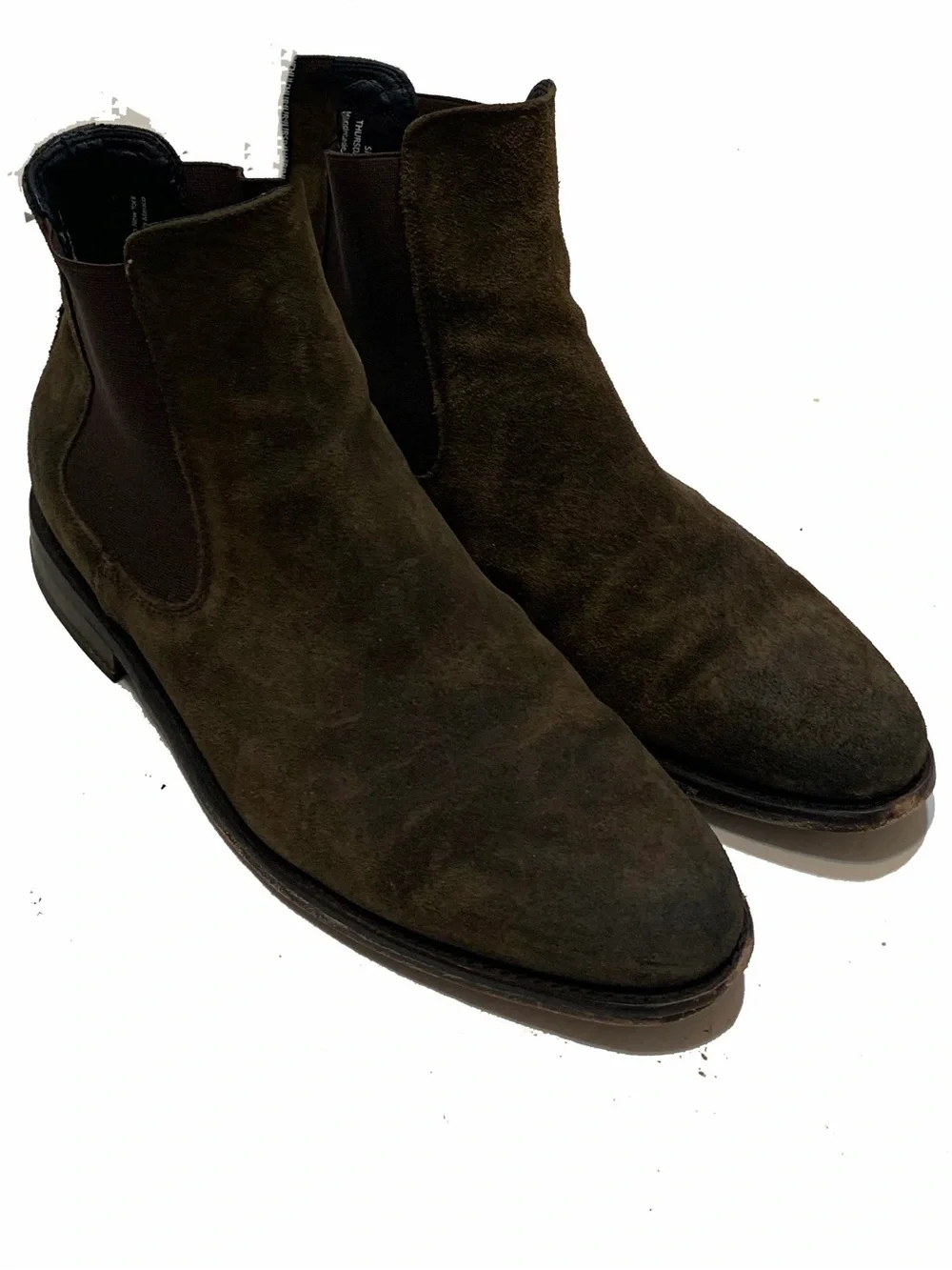 Thursday Men's Suede Chelsea Boots - Brown